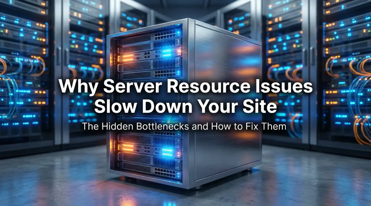 Why Your Website Load Speed Drops Due to Poor Server Resource Allocation