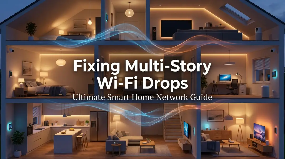 How to Stop Persistent Wi-Fi Drops in Multi-Story Smart Homes