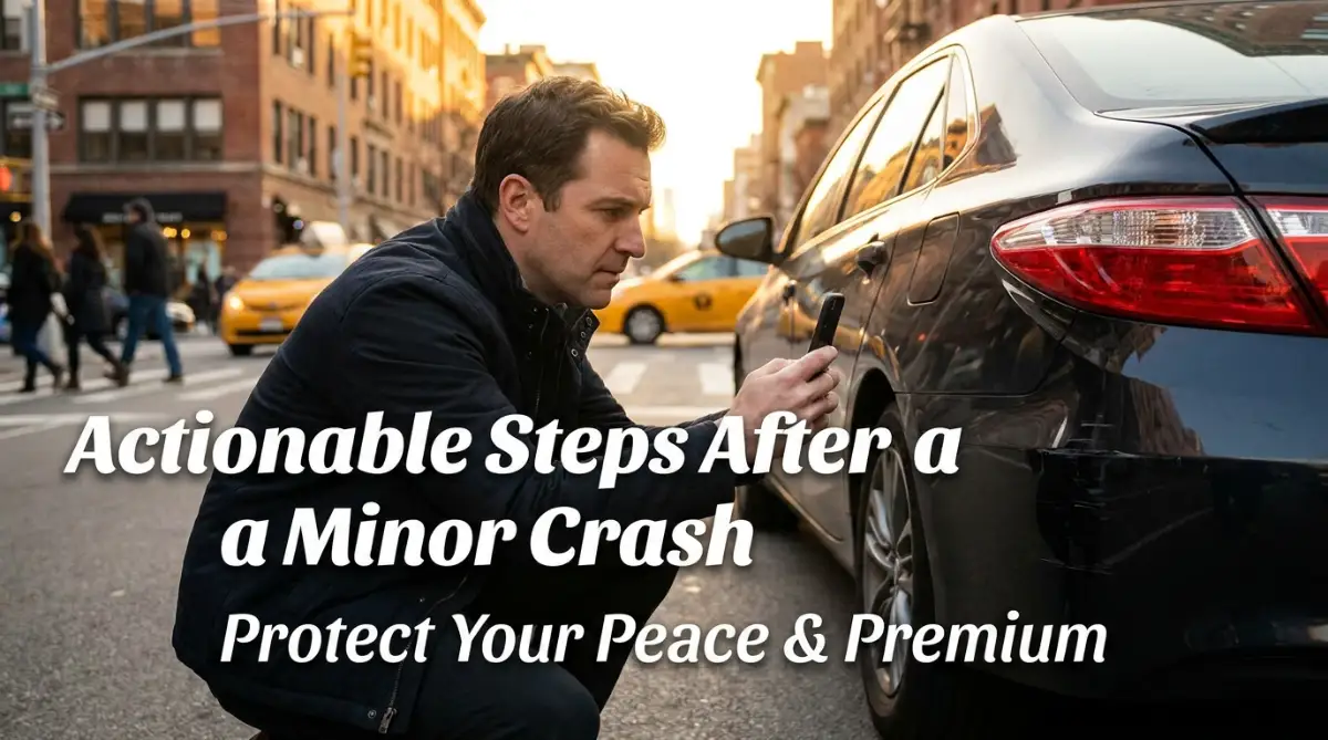 7 Proven Steps to Take Immediately After a Minor Vehicular Accident (Save Time & Money)